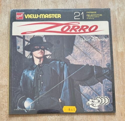 Dischi view master zorro walt - view-master, zorro,